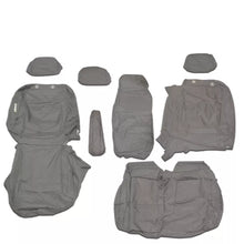 Load image into Gallery viewer, Nissan NV300 Front 1+2 Fully Tailored Waterproof Seat Covers Grey MY14-21
