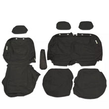 Load image into Gallery viewer, Nissan NV300 Front 1+2 Fully Tailored Waterproof Seat Covers Black MY 14-21
