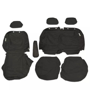 Nissan NV300 Front 1+2 Fully Tailored Waterproof Seat Covers Black MY 14-21