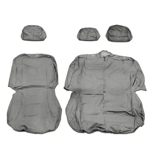 Nissan Primastar Front 1+2 Fully Tailored Waterproof Seat Covers Grey MY 01-14