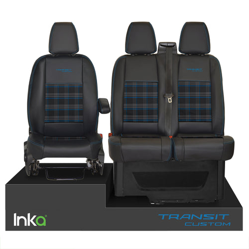 NISSAN QASHQAI MK2 Front Set Fully Tailored Waterproof Seat Covers - E –  Inka-Corp